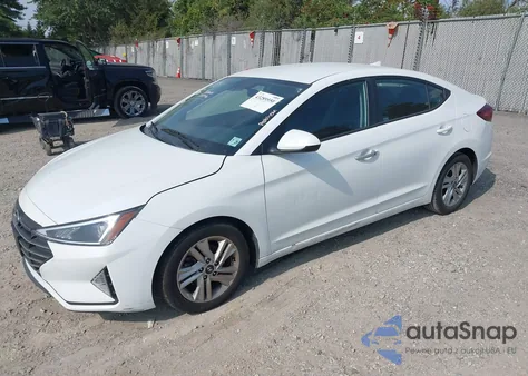 2020 Hyundai Elantra Sel z USA, uszkodzony, nr VIN 5NPD84LF3LH630586